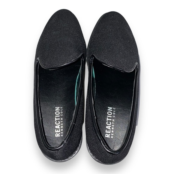 NEW Reaction Kenneth Cole Black Malibu Knit Loafers Wedge Women’s Size 6 - Picture 8 of 10